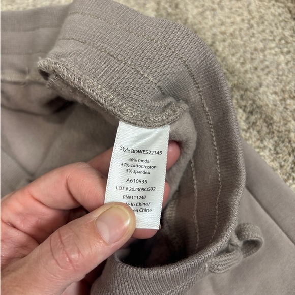 Barefoot Dreams Modal Drawstring Joggers Cozy Soft Unisex Tall XS - Picture 7 of 12